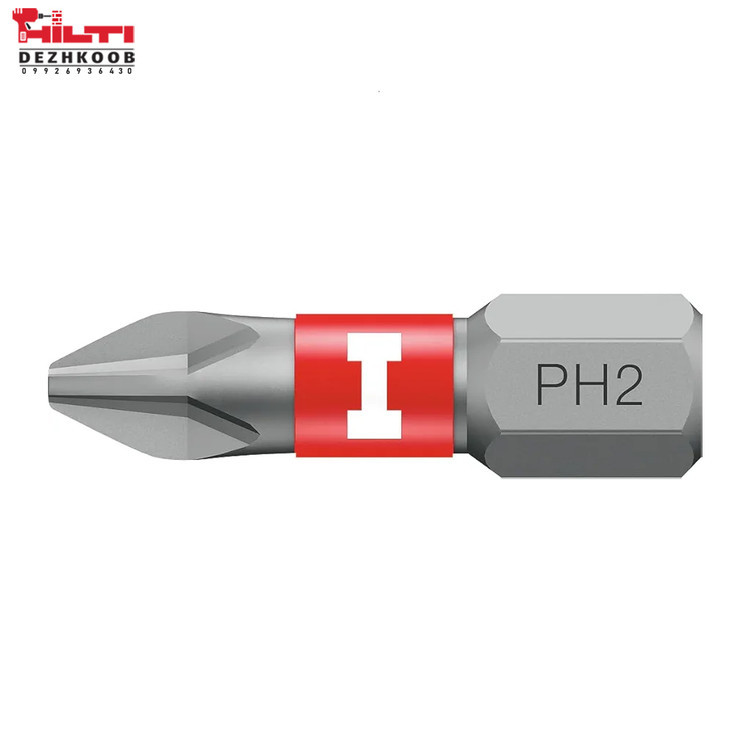 سرپیچ گوشتی بیت چهارسو 2.5 سانتی PH2 هیلتی مدل S-B PH2 25/1" T