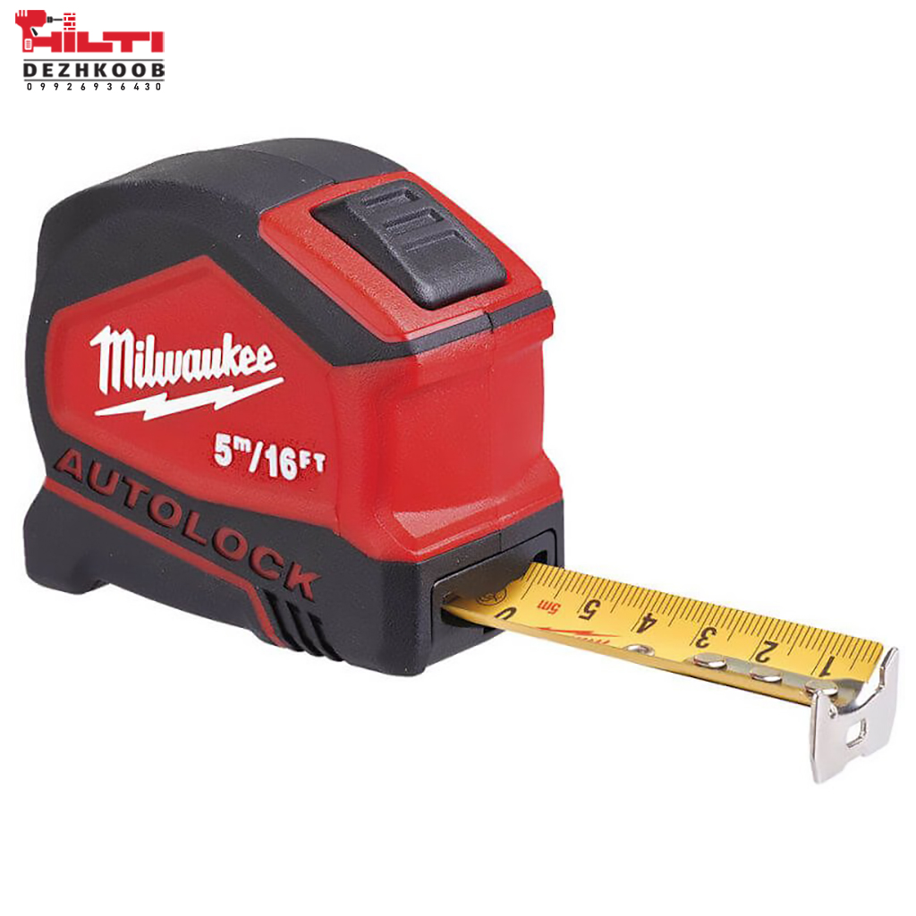متر دستی 5 متری AUTO-LOCK میلواکی مدل 4932464665