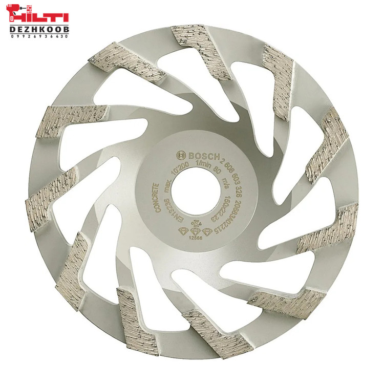 صفحه بتن ساب الماسه 150 میلی متر مخصوص HILTI DG 150 بوش مدل 2608603326