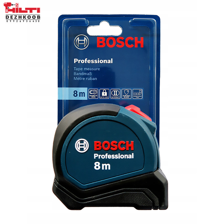 متر دستی 8 متری AUTO-LOCK بوش مدل 1600A01V3S