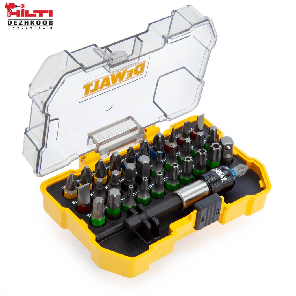 ست 32 عددی بیت سر پیچ گوشتی دیوالت مدل DT7969-QZ