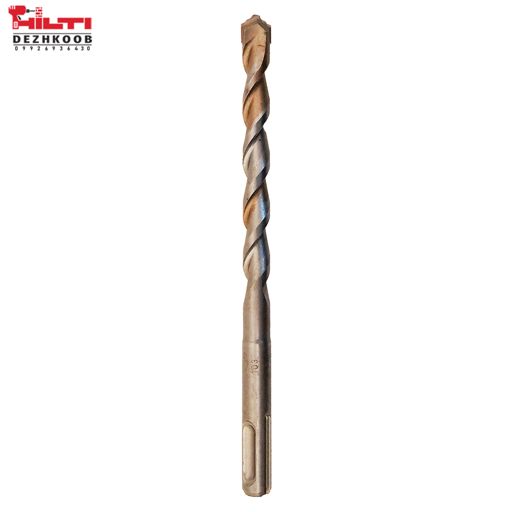 مته چهار شیار ۲ الماسه سایز 10 میلی‌متر طول 16 سانت دیوالت مدل DT9540