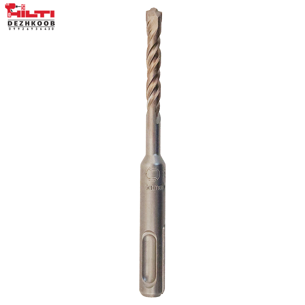 مته چهار شیار ۲ الماسه سایز 6 میلی‌متر طول ۱1 سانت دیوالت مدل DT9514-QZ