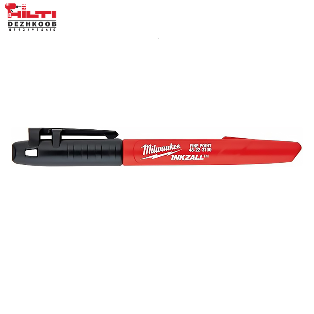 ماژیک صنعتی مشکی INKZALL میلواکی مدل 48223100