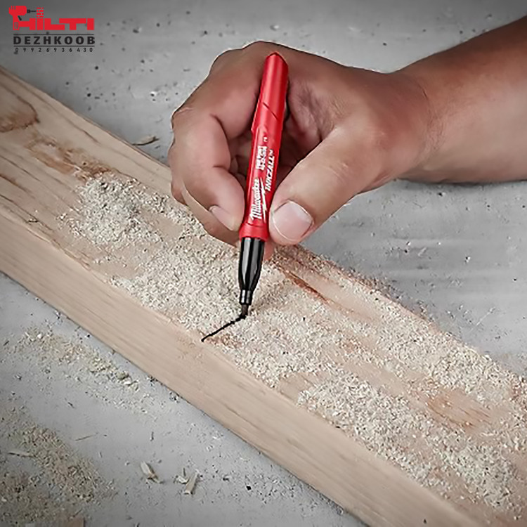 ماژیک صنعتی مشکی INKZALL میلواکی مدل 48223100