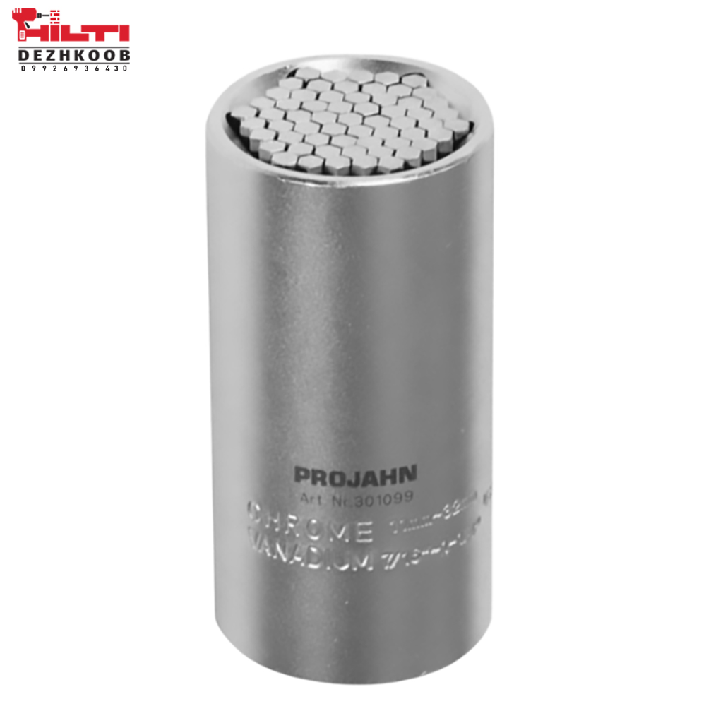 سری بکس سوزنی یونیورسال سایز 11 تا 32 میلی متر درایو 1/2 اینچ پروجان مدل 301099