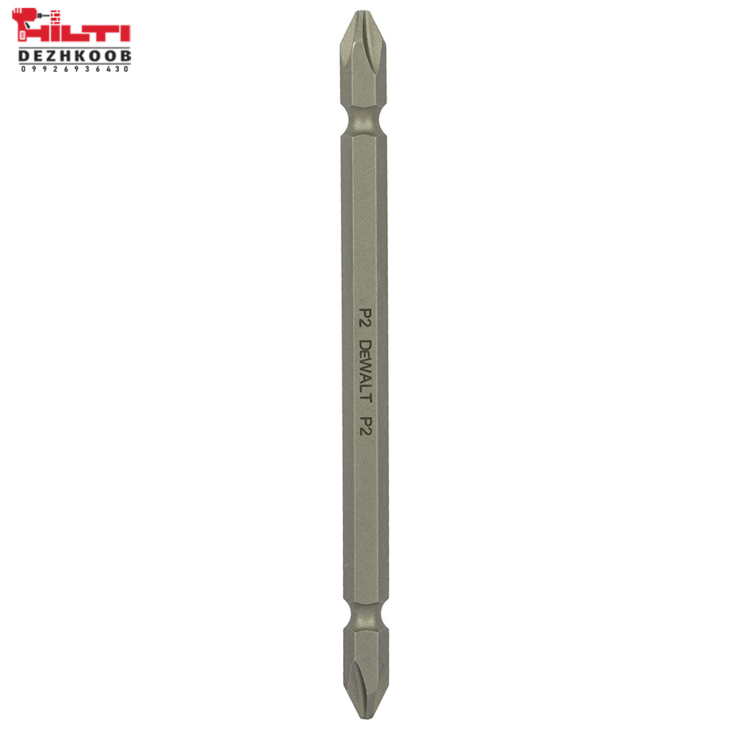 سرپیچ گوشتی بیت دوسر چهارسو 11 سانتی PH2 دیوالت مدل DWA00002
